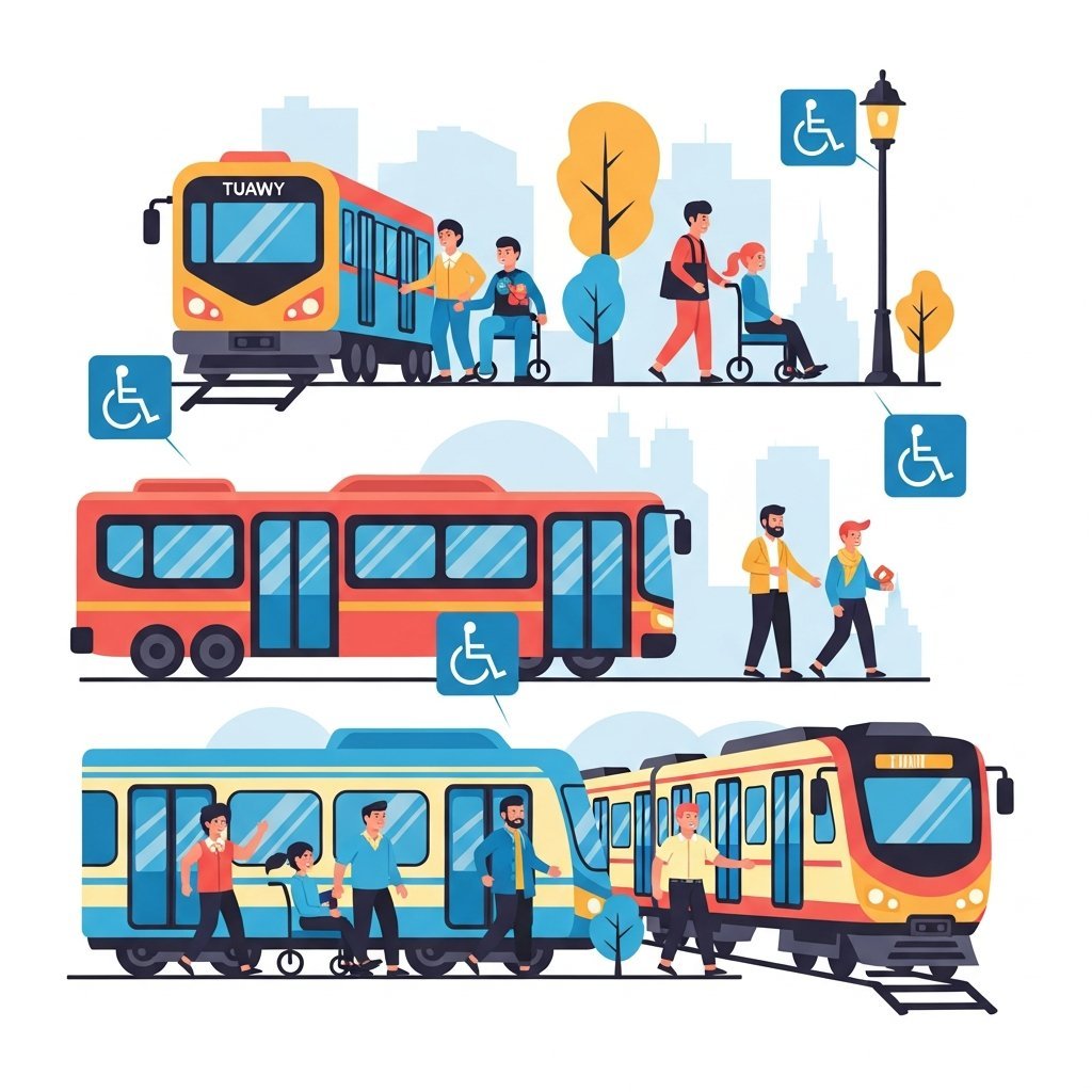 Read more about the article 2026년 장애인 교통비 지원 할인혜택 총정리 (지하철, KTX, 버스, 항공)