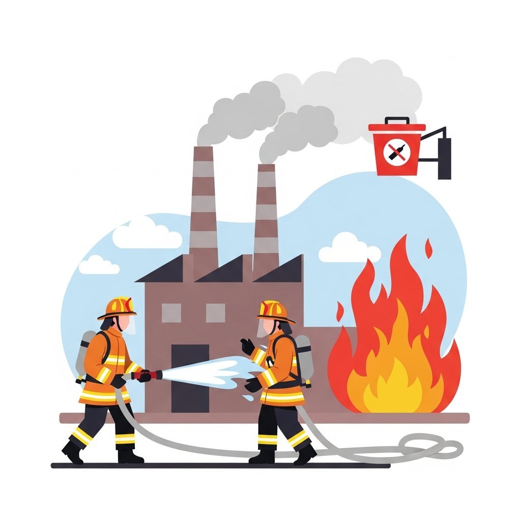 Read more about the article 충북 음성군 공장 화재, 행안부 장관 긴급 지시 – 인명구조 총력